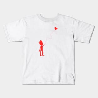 Unraveling Heart Kids T-Shirt